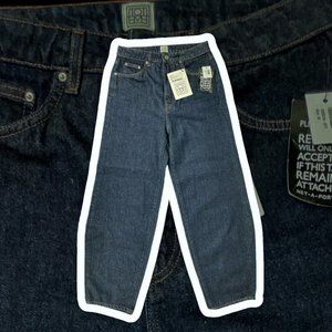NWT Toteme Barrel Leg Denim Wide Fit High Waist